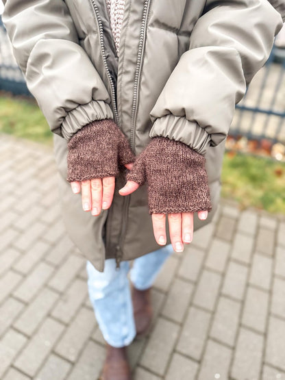 Knitted Fingerless Gloves Pattern