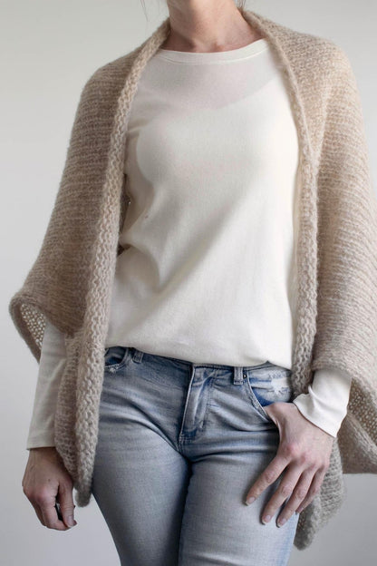 Lightweight Summer Knit Shrug Pattern