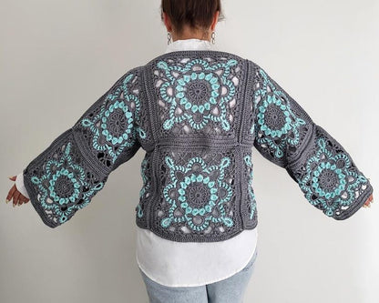 Turkish Granny Square Top Crochet Pattern