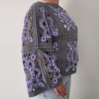 Turkish Granny Square Top Crochet Pattern