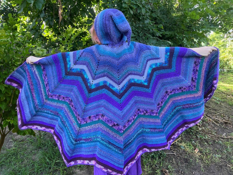 Tattered Cloak Crochet Pattern