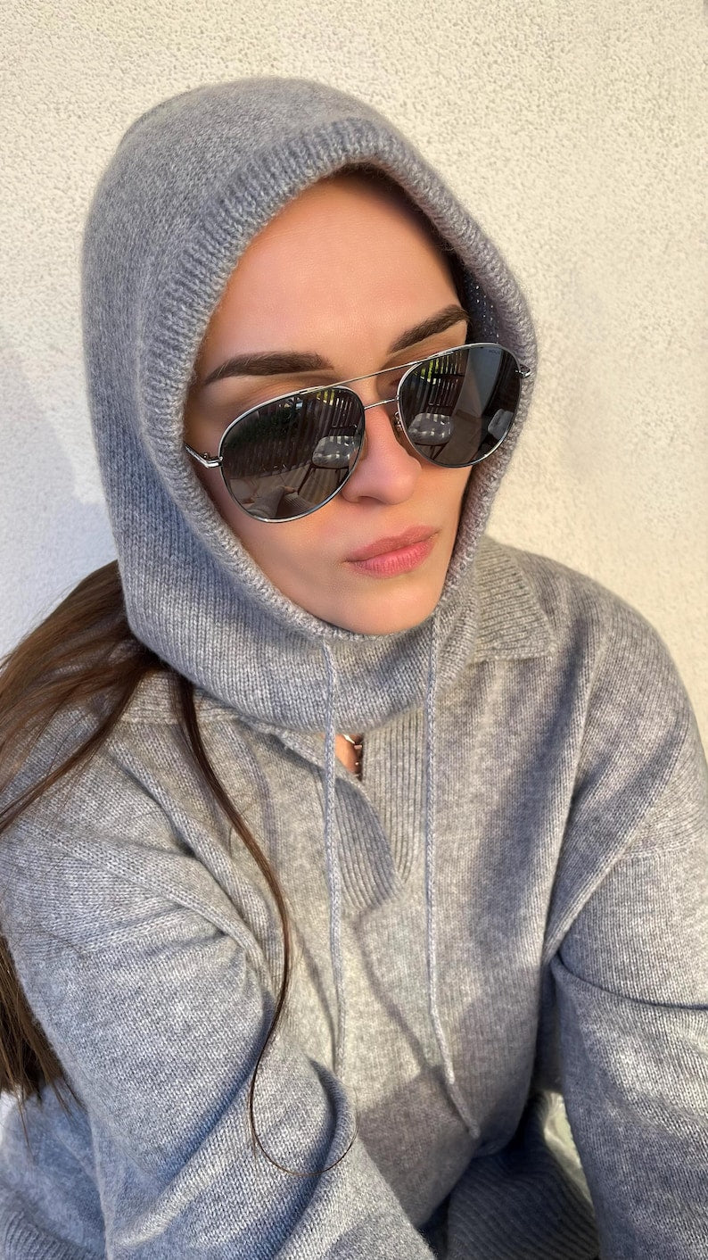 Cashmere Balaclava Knitting Pattern