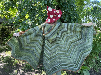 Tattered Cloak Crochet Pattern