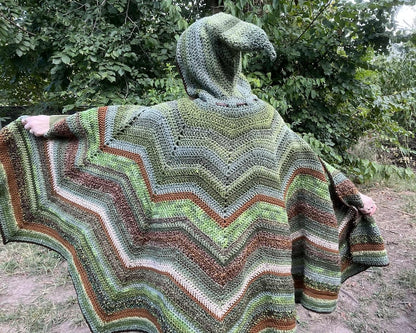 Tattered Cloak Crochet Pattern
