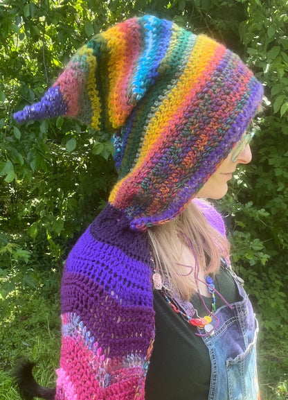 Tattered Cloak Crochet Pattern