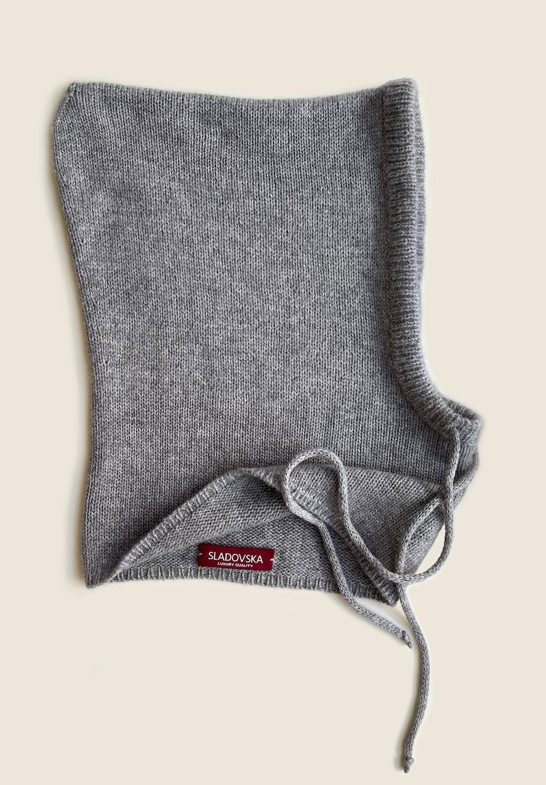 Cashmere Balaclava Knitting Pattern