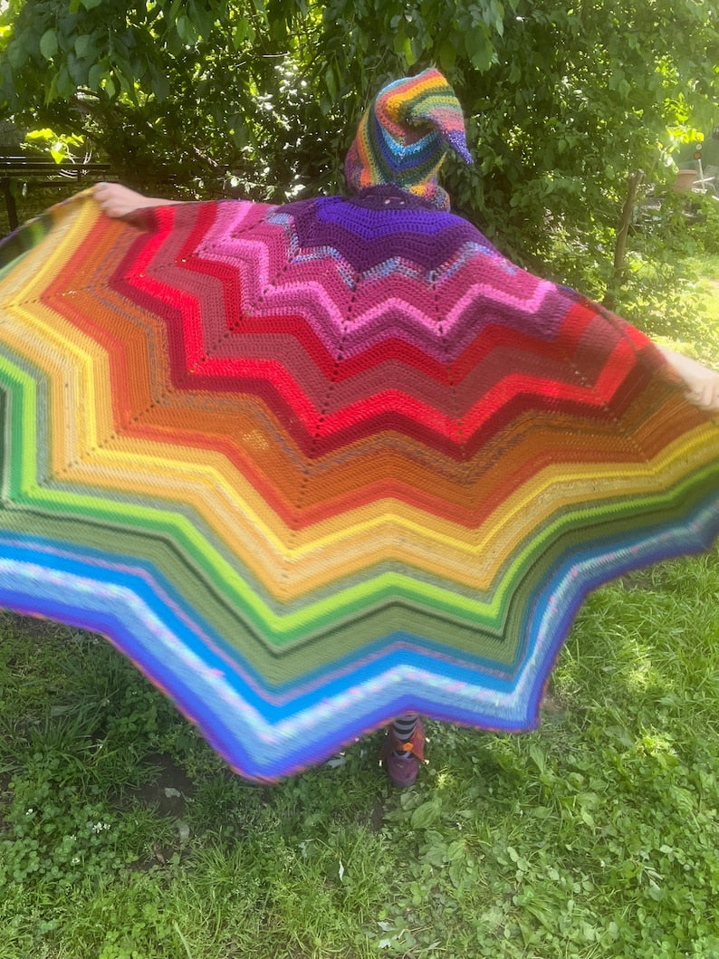 Tattered Cloak Crochet Pattern