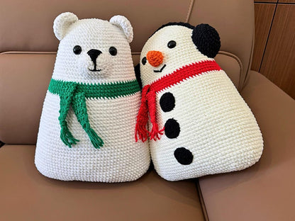 Holiday Pillows Crochet Pattern