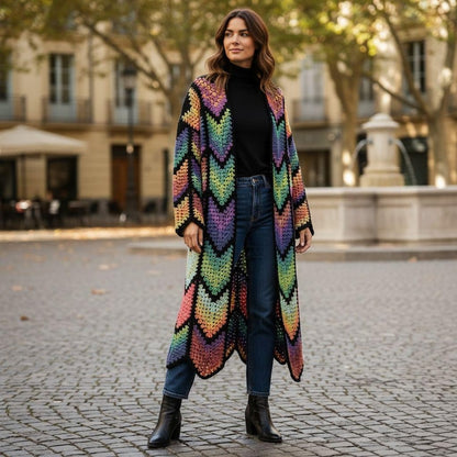 Long Coat Crochet Cardigan Pattern