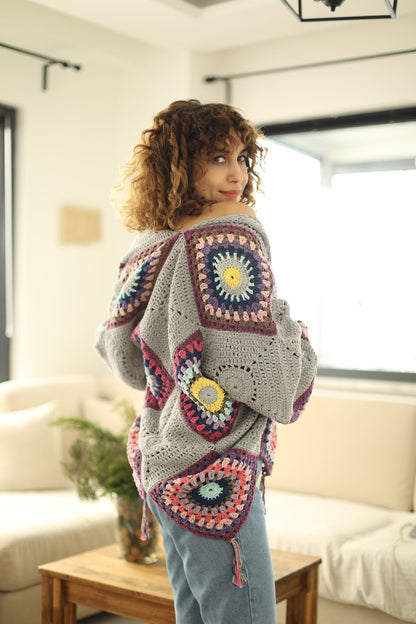 Crochet Bohemian Cardigan Pattern