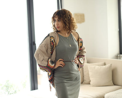 Crochet Bohemian Cardigan Pattern