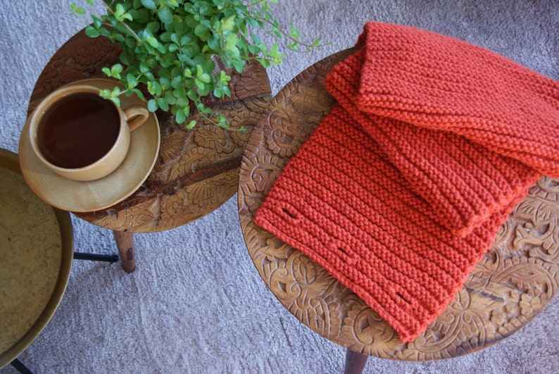 Fabulous Ribbed Cowl Scarf Knitting Pattern