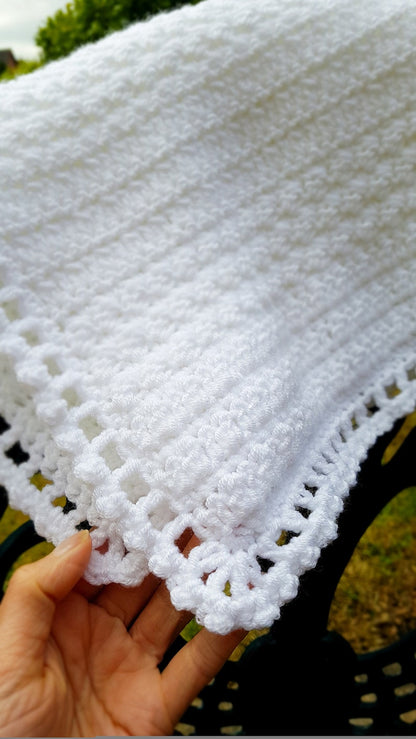 Sweet Little Baby Blanket Crochet Pattern
