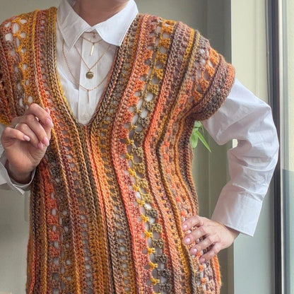 Marisha Vest Crochet Pattern