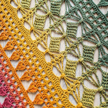 Mountain Muse Shawl Crochet Pattern