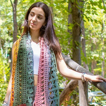 Mountain Muse Shawl Crochet Pattern