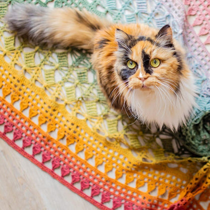 Mountain Muse Shawl Crochet Pattern