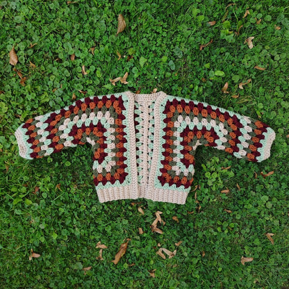 Crochet Hexagon Cardigan Pattern