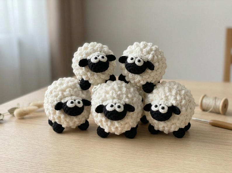 Lamb Amigurumi Crochet Pattern