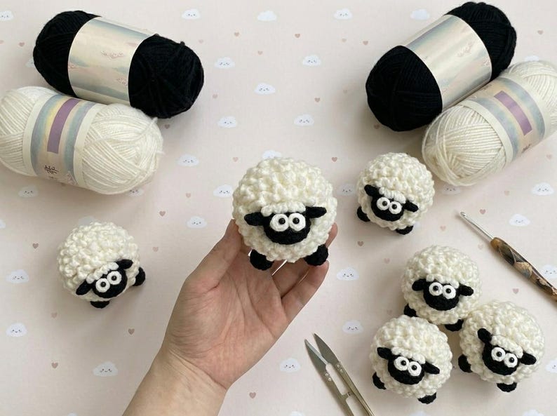 Lamb Amigurumi Crochet Pattern