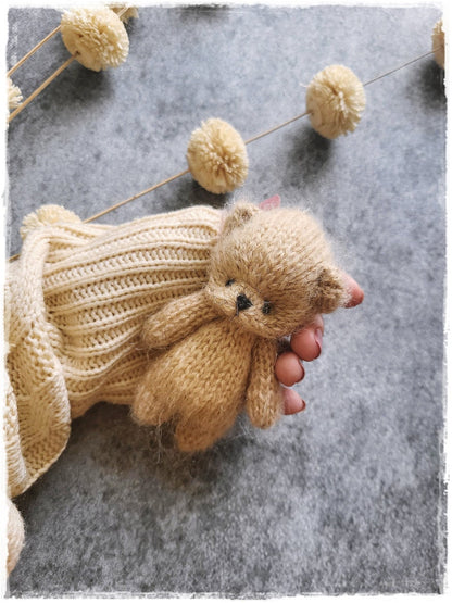 Small Teddy Bear Knitting Pattern