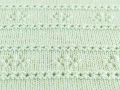 Baby blanket knitting pattern
