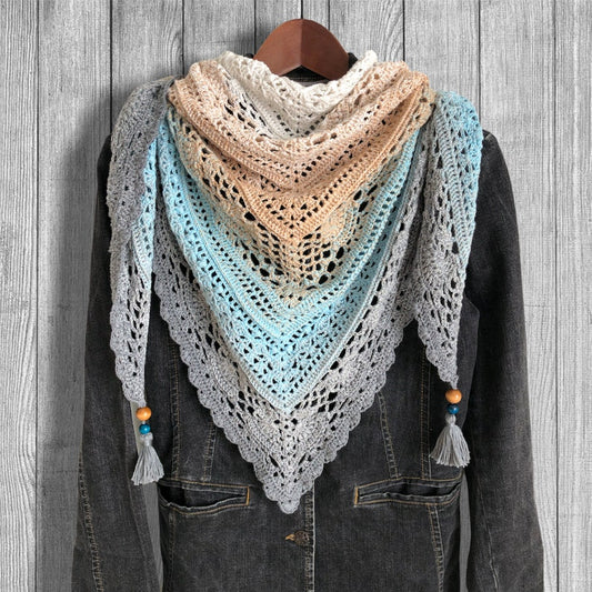 Crochet shawl pattern