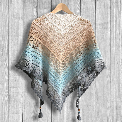 Crochet shawl pattern