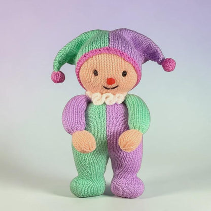 Knitted Clown Doll Pattern