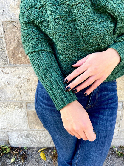 The Niamh Sweater Scarf Crochet Pattern