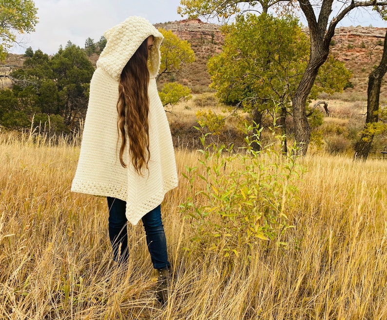 The Galadriel Poncho - Crochet Pattern