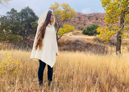 The Galadriel Poncho - Crochet Pattern