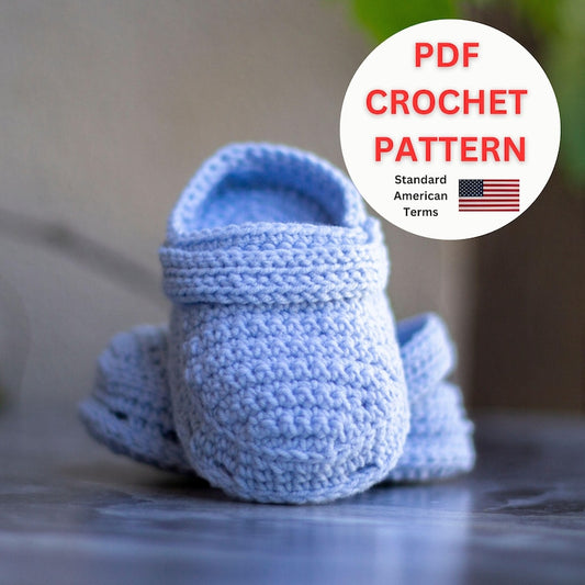 Crochet shoe pattern
