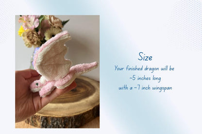 Mini Dragon Plush Sewing Pattern