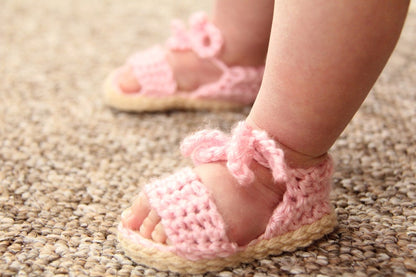 Baby Sandals Crochet Pattern