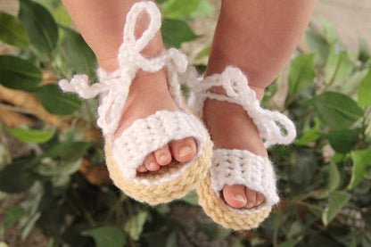 Baby Sandals Crochet Pattern