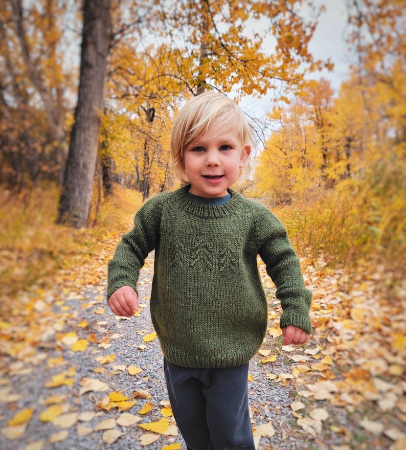 Woodland Jumper Holiday Sweater Pattern