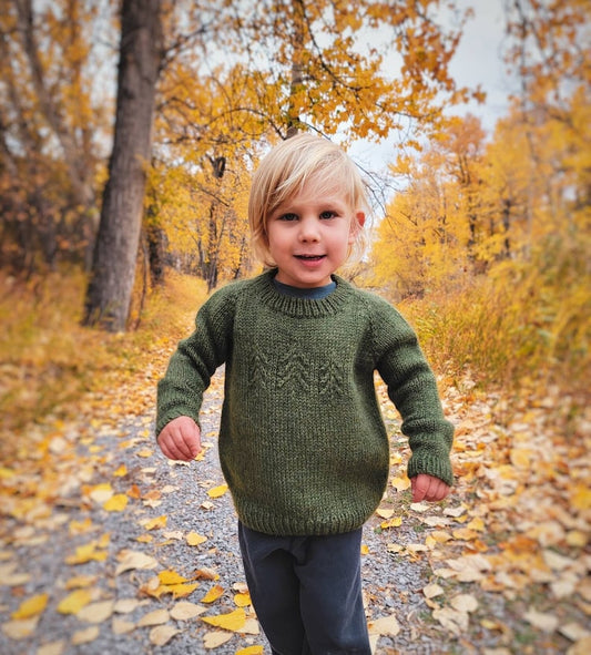 Woodland Jumper Holiday Sweater Pattern