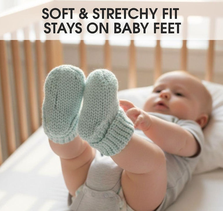Crochet Baby Socks Pattern