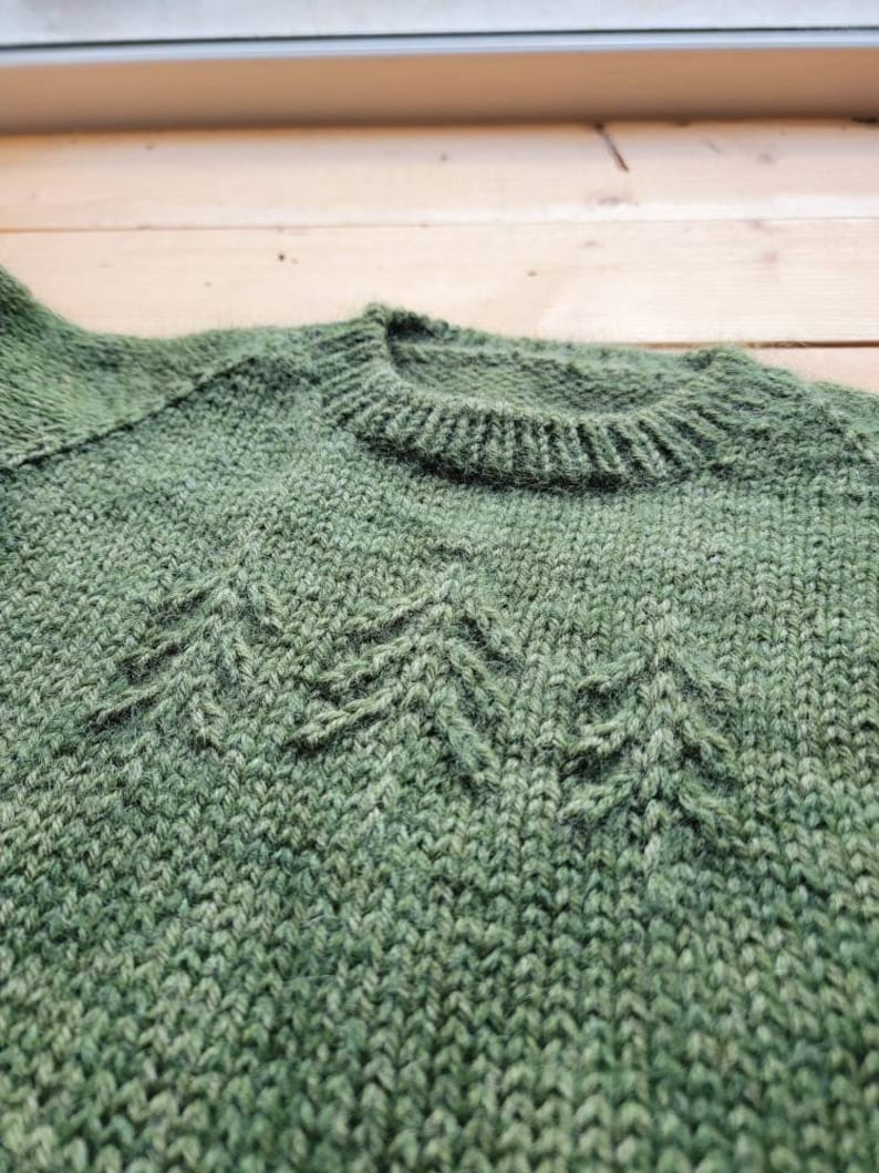 Woodland Jumper Holiday Sweater Pattern