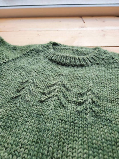 Woodland Jumper Holiday Sweater Pattern