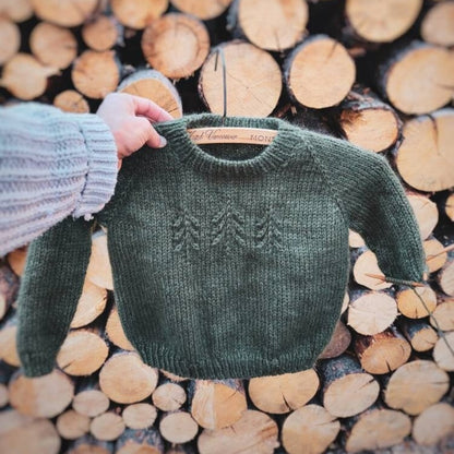 Woodland Jumper Holiday Sweater Pattern