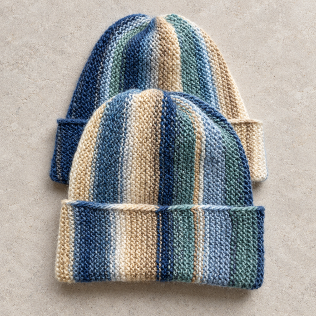 The Feelgood Beanie beginner-friendly knitting pattern