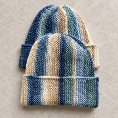 The Feelgood Beanie beginner-friendly knitting pattern