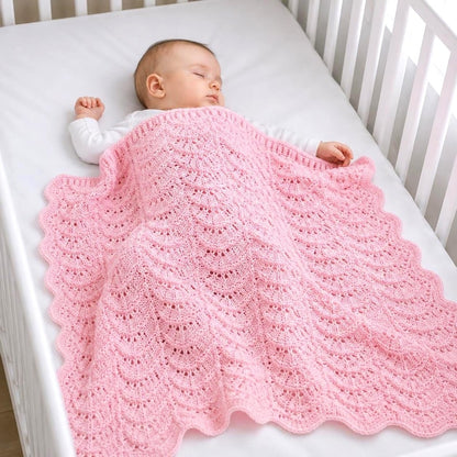 Knitted Baby Blanket Pattern