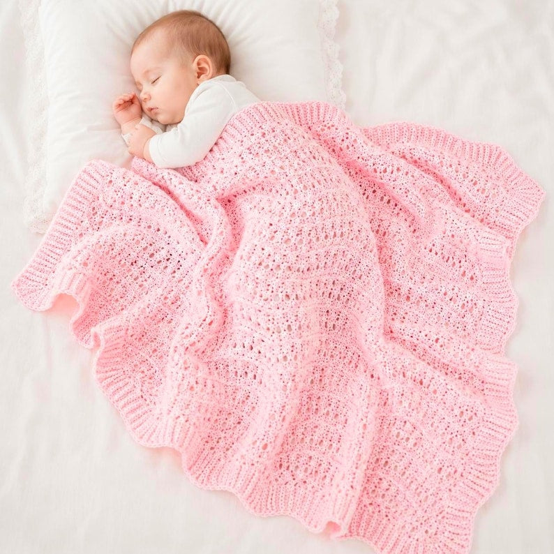 Knitted Baby Blanket Pattern