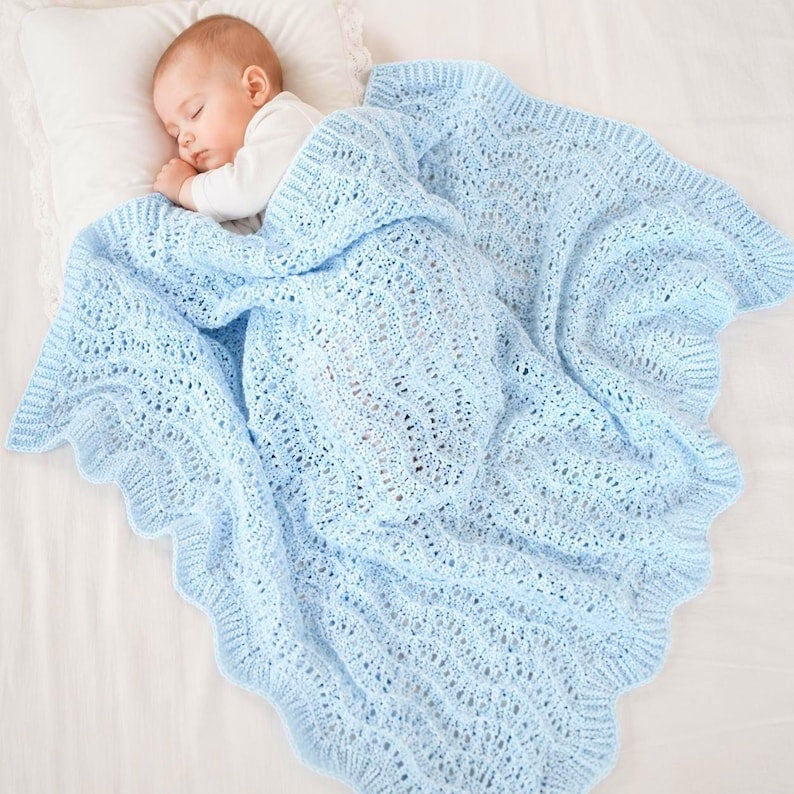 Knitted Baby Blanket Pattern