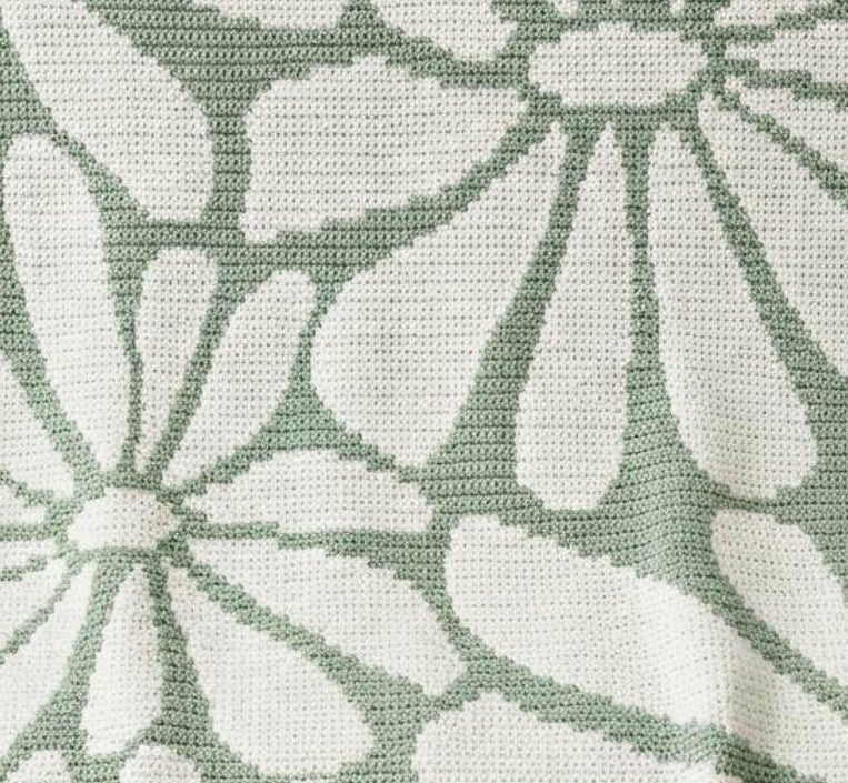 Groovy Flower Crochet Spring Blanket Pattern