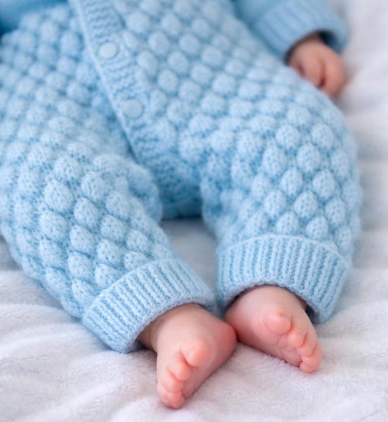 Hooded jumpsuit Knitting Pattern