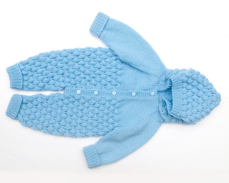 Hooded jumpsuit Knitting Pattern